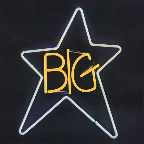 A neon sign in the shape of a star with the word 'BIG' illuminated in yellow.