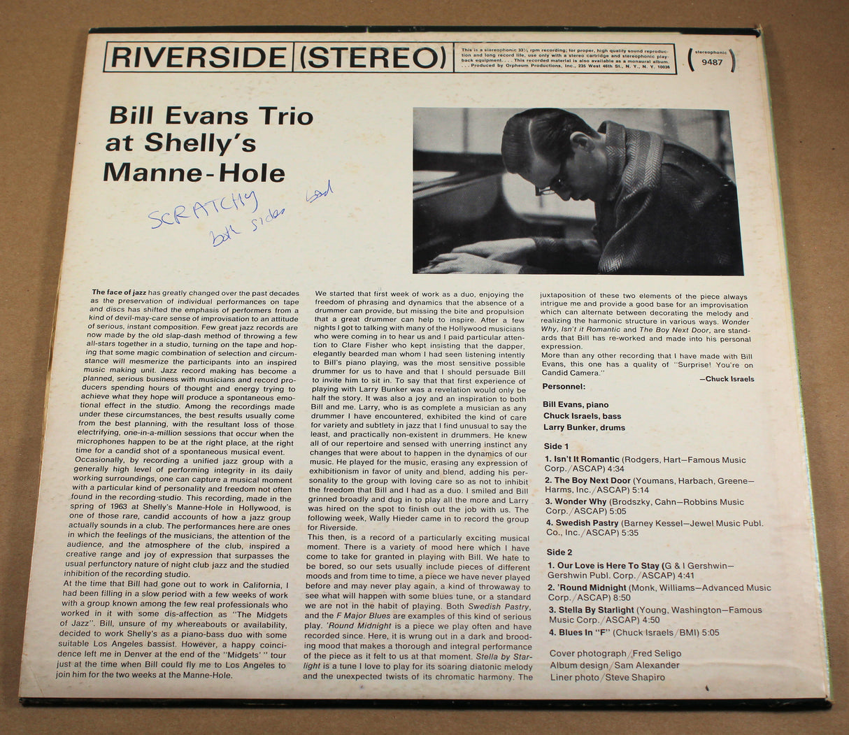 Evans, Bill Trio - At Shelly's