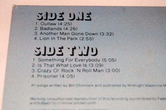 Chinnock, Bill - Badlands