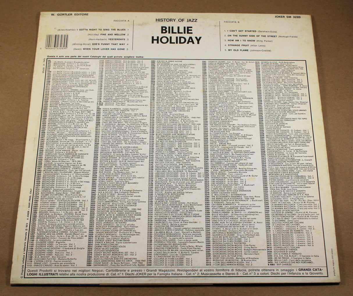 Holiday, Billie - 10 Fabulous Recordings of The Forties