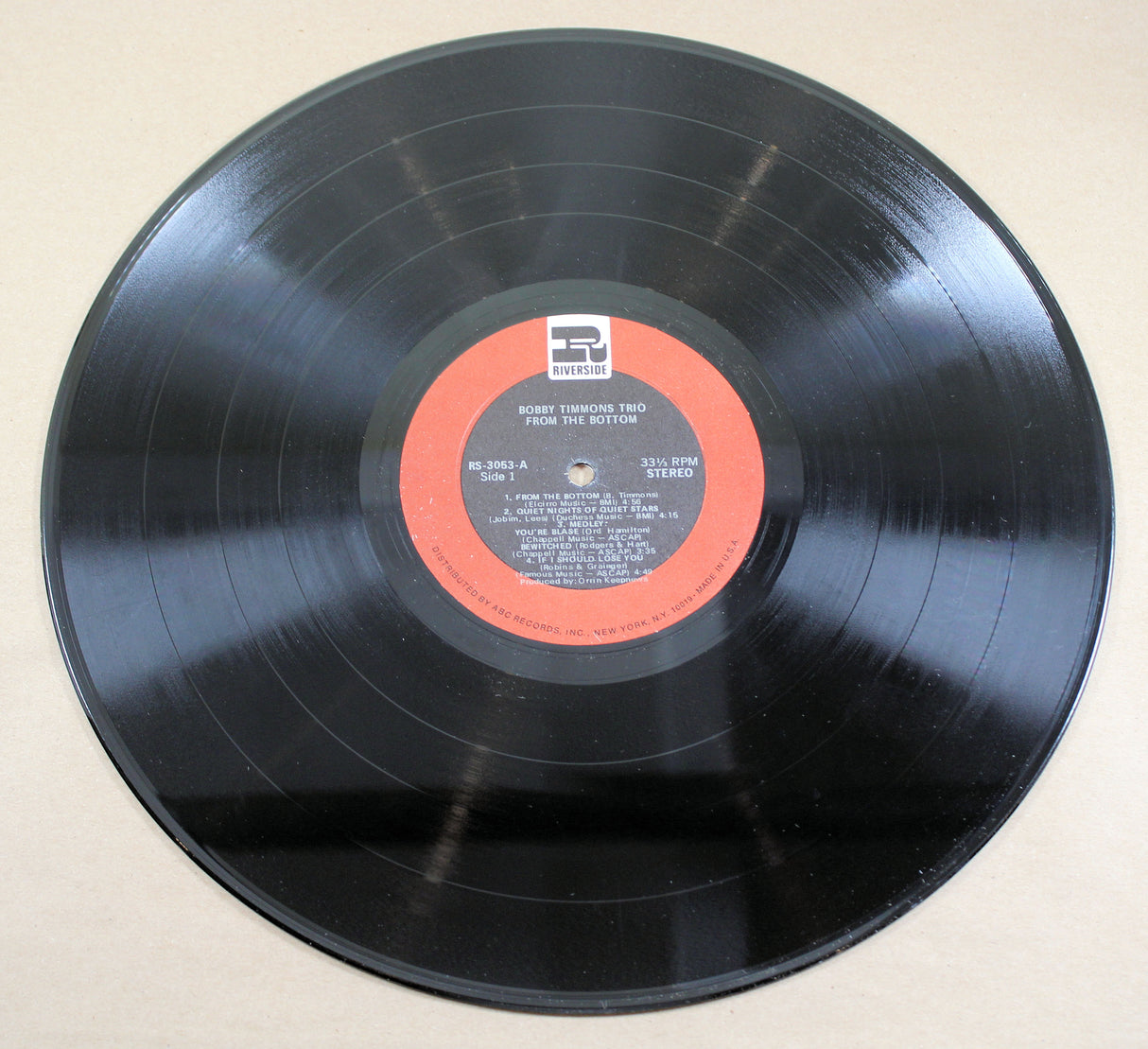 Timmons, Bobby - From The Bottom