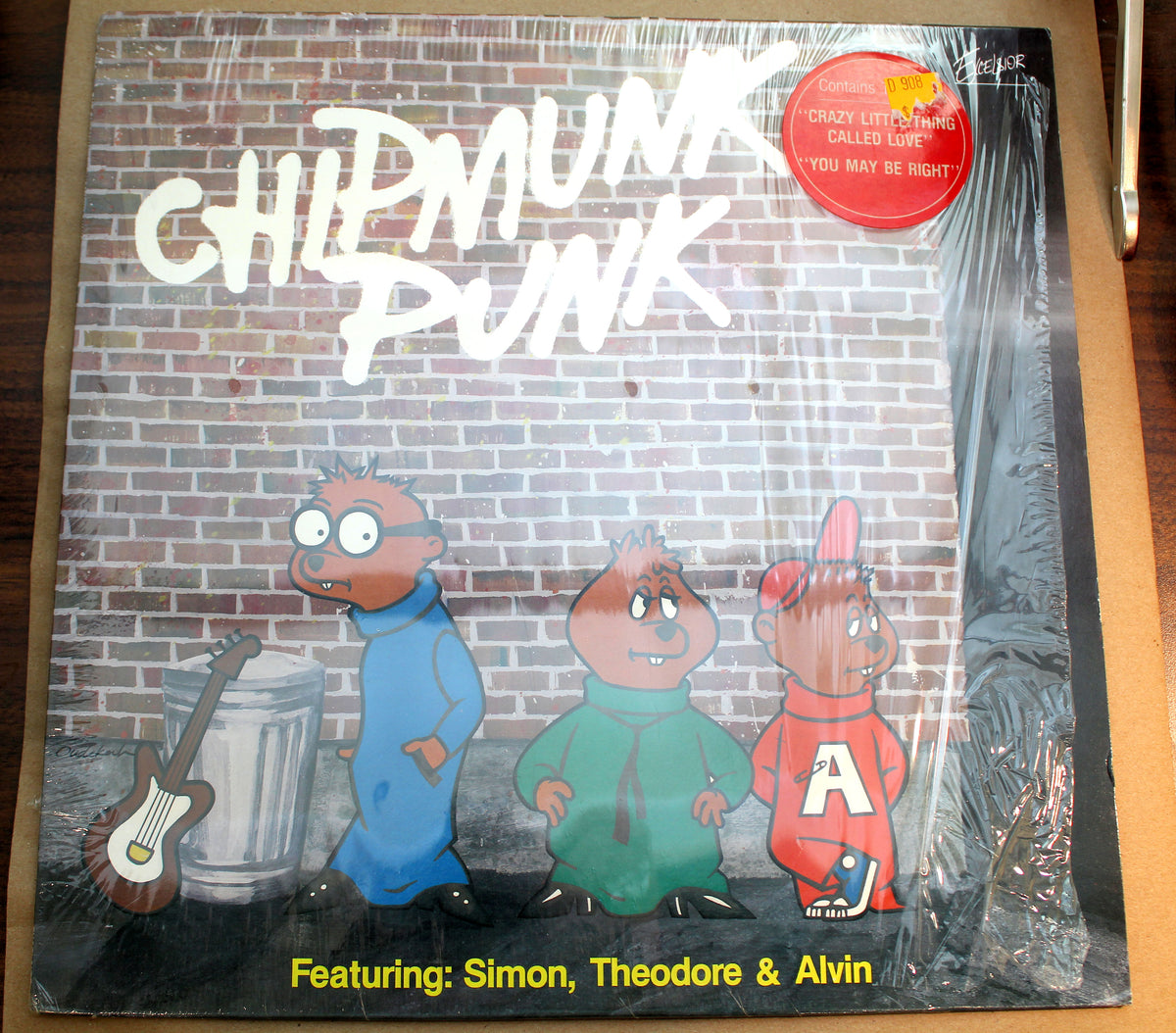 Chipmunks, The Chipmunk Punk Vinyl Record Album Joe's Albums