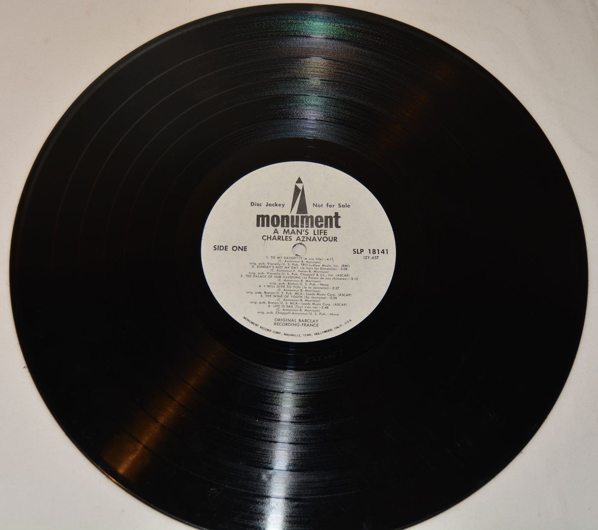 Aznavour, Charles - A Man's Life