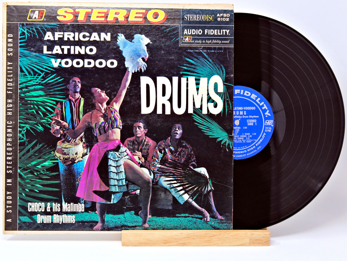 Choco & His Mafimba Drum Rhythms – African Latino Voodoo Drums