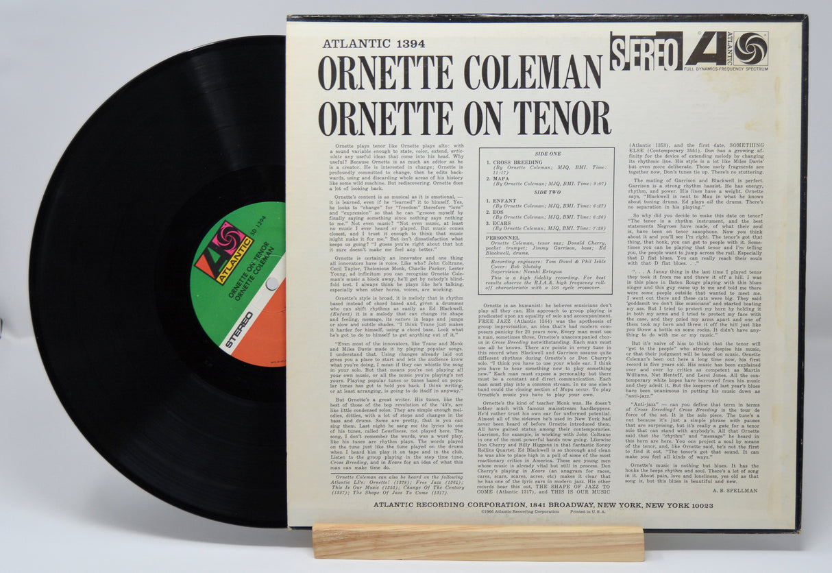 Coleman, Ornette - On Tenor