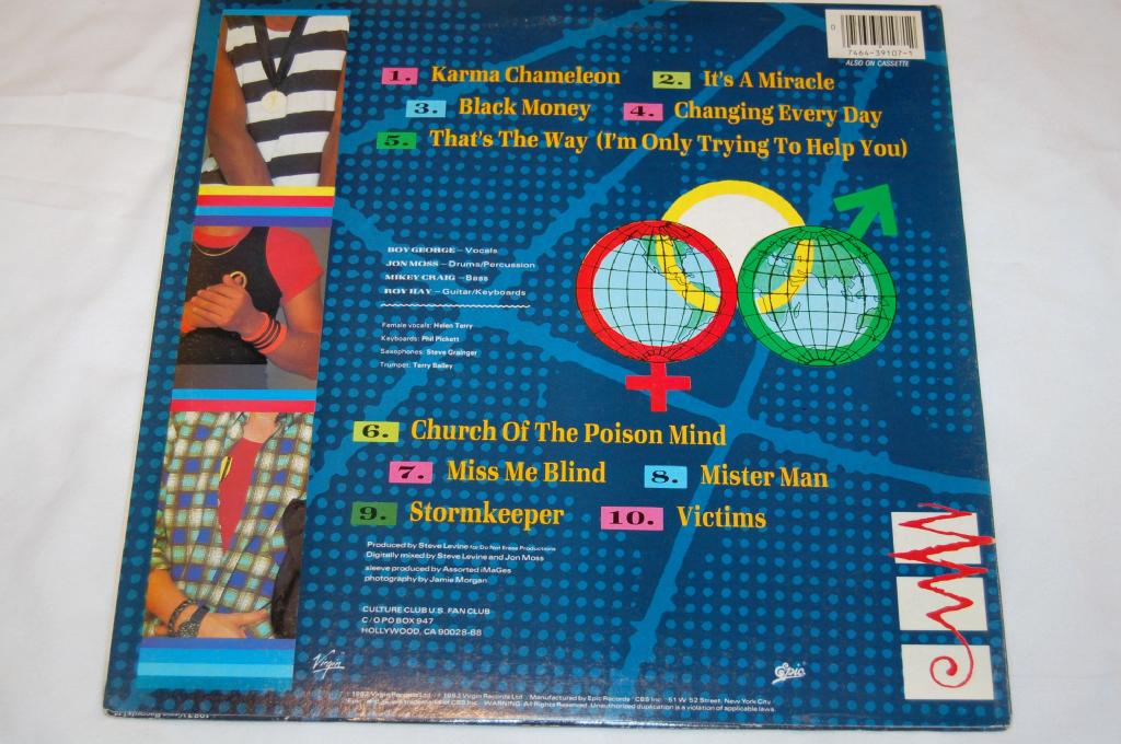 Culture Club - Colour By Numbers