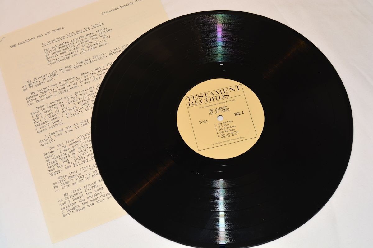 Howell, Peg Leg - The Legendary