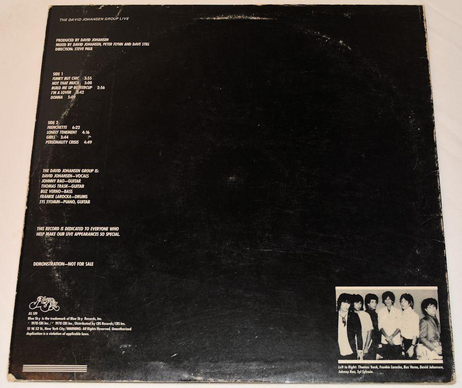 Johansen, David Group