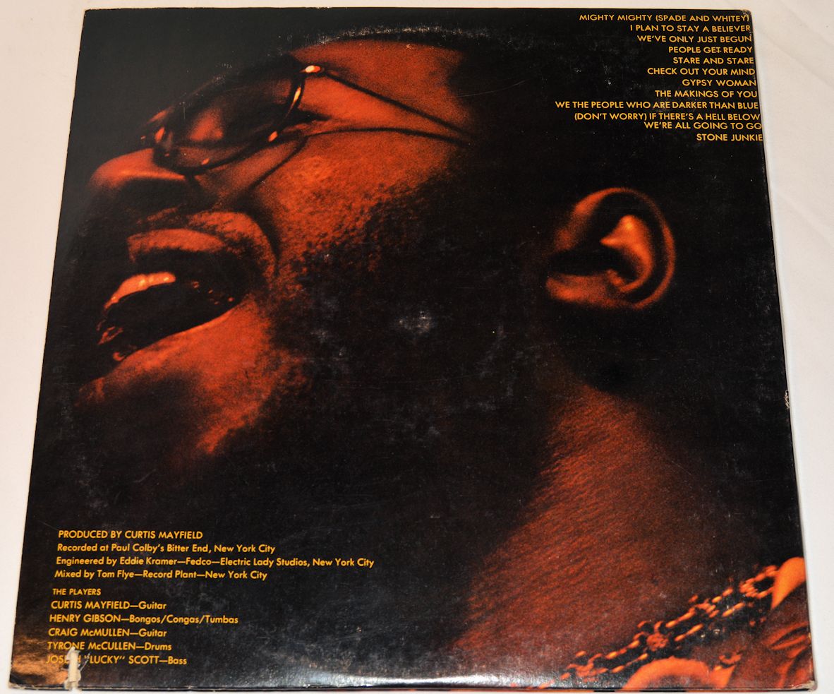 Mayfield, Curtis - Live