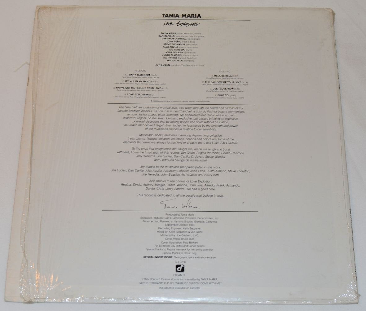 Maria, Tania - Love Explosion