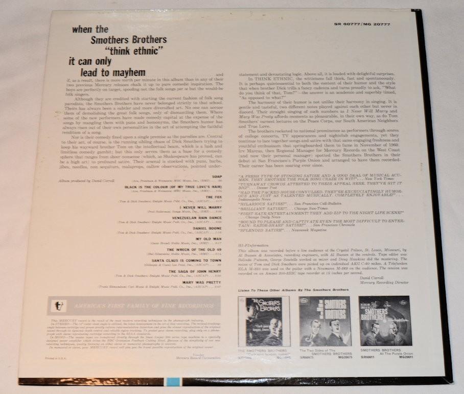 Smothers Brothers - Think Ethnic