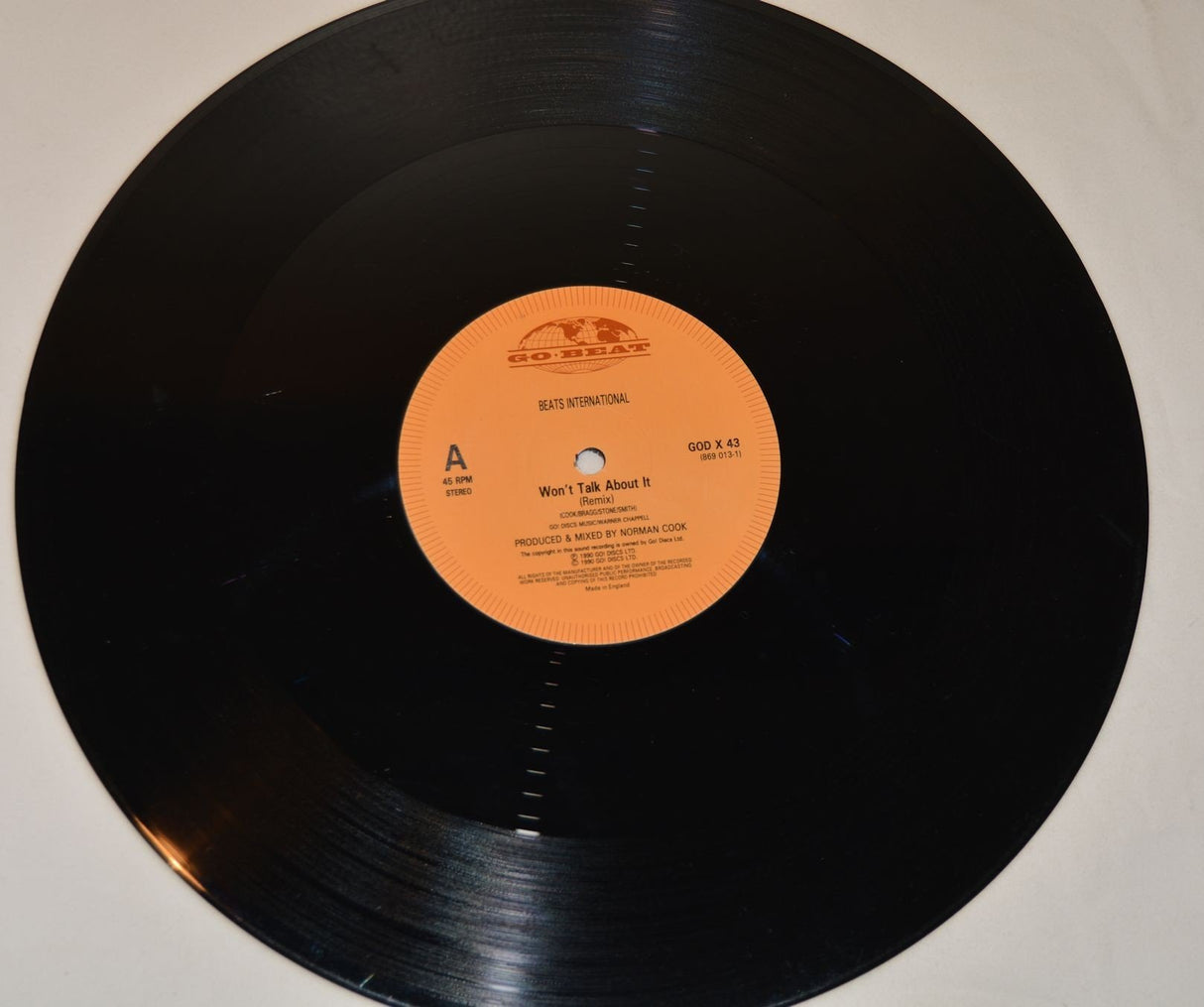 Beats International - Won't Talk About It