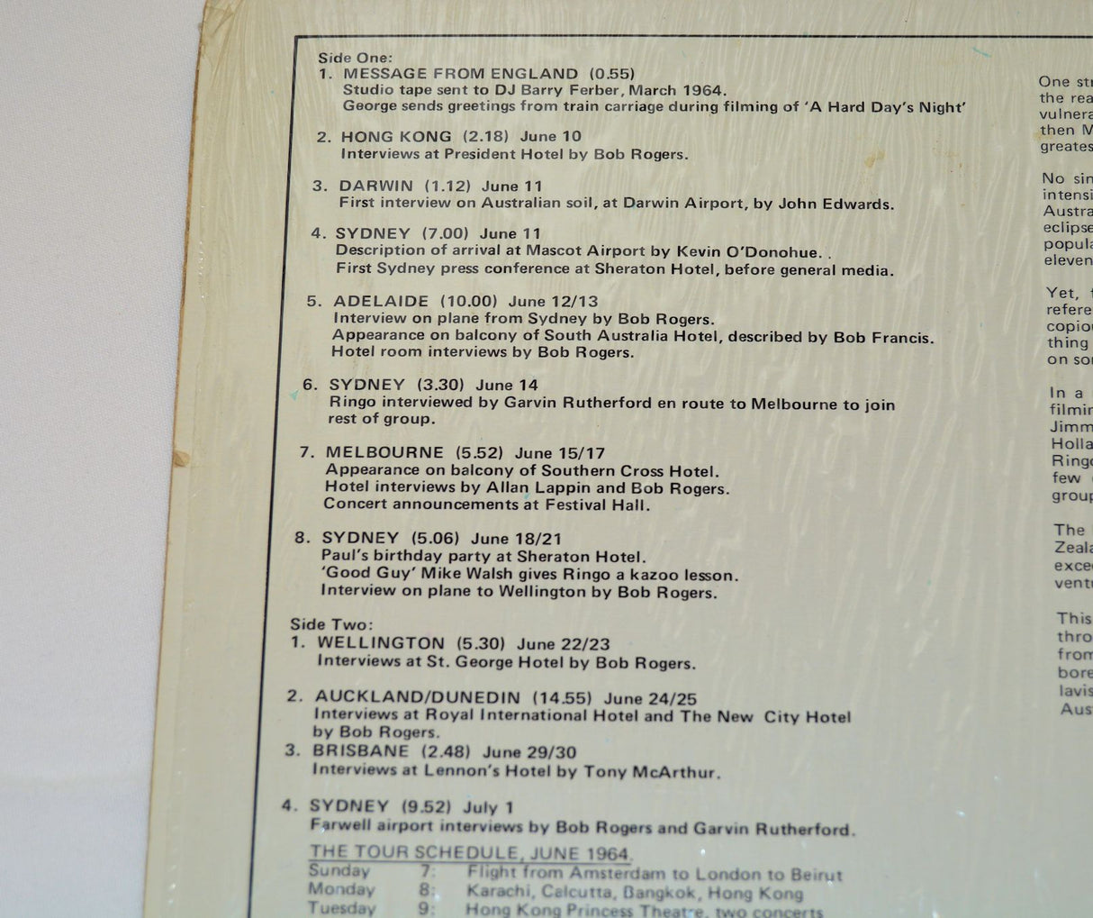 Beatles, The - Talk Downunder