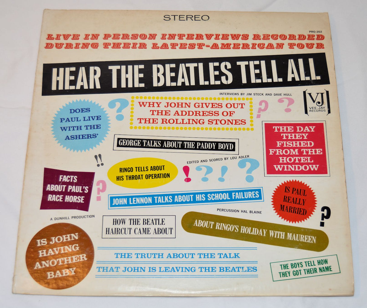 Beatles, The - Hear The Beatles Tell All