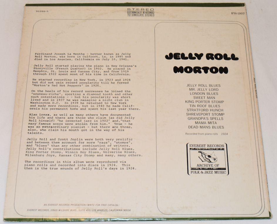 Morton, Jelly Roll - Archive