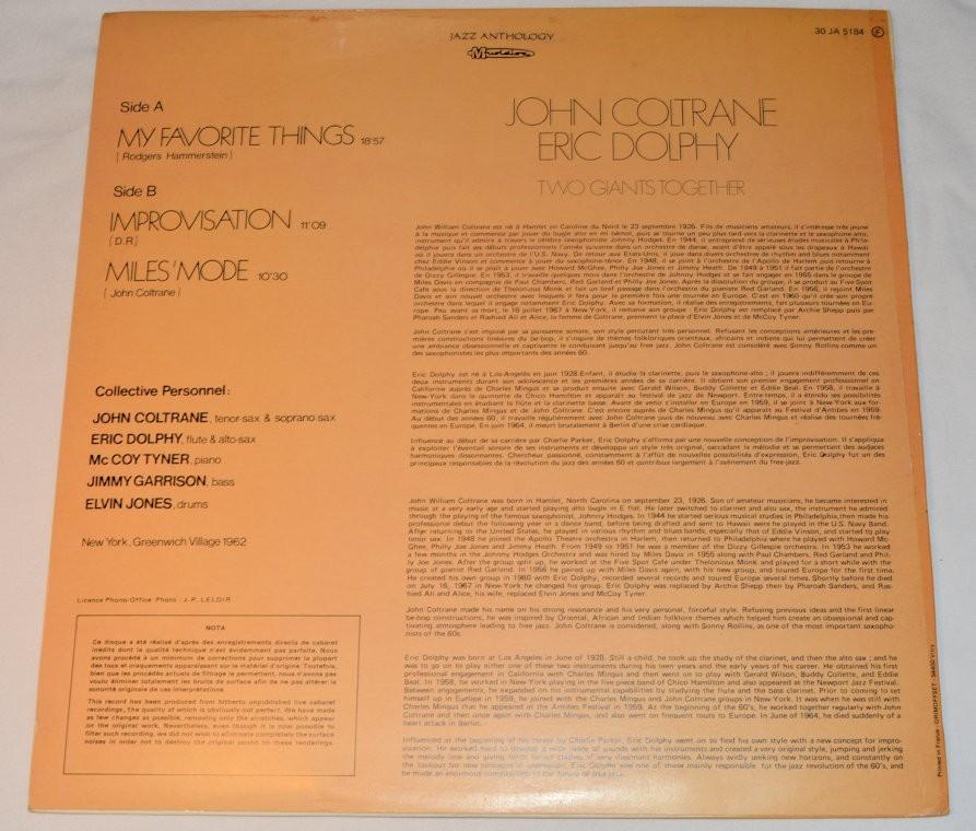 Coltrane, John - Two Giants Together