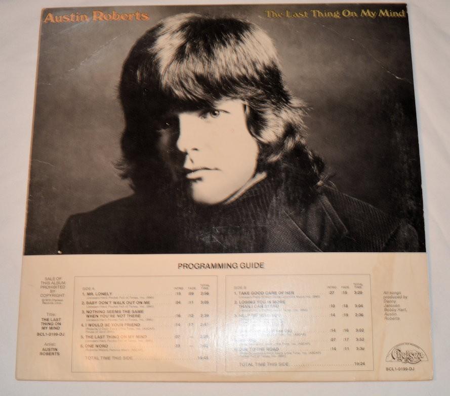 Roberts, Austin - Last Thing On My Mind