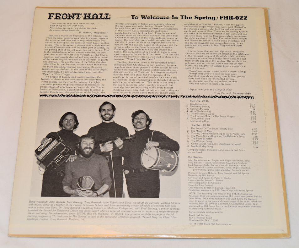 Roberts, John - Welcome In Spring