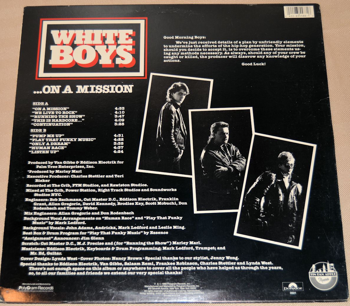 White Boys - On A Mission