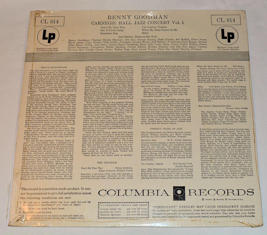 Goodman, Benny - Carnegie Hall