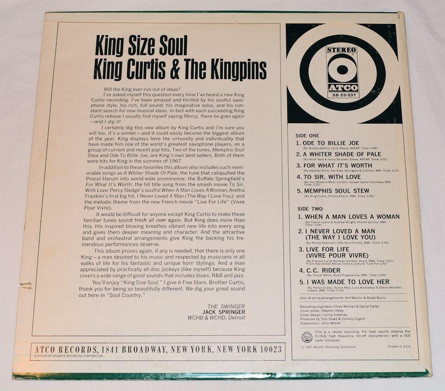 King Curtis - King Size Soul