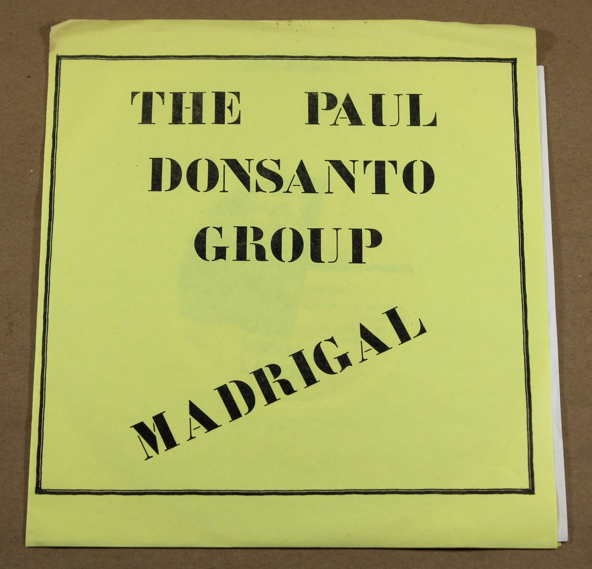 Donsanto, Paul - Madrigal