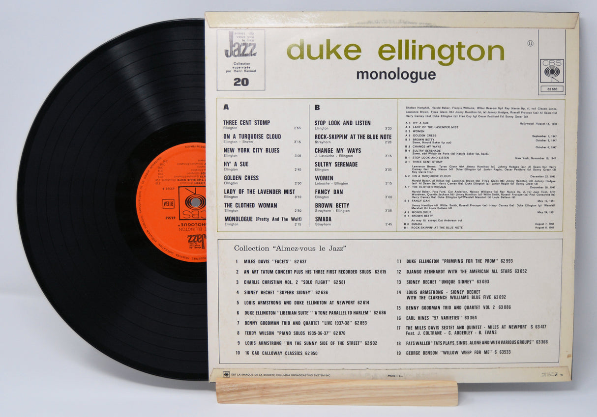 Ellington, Duke - Monologue