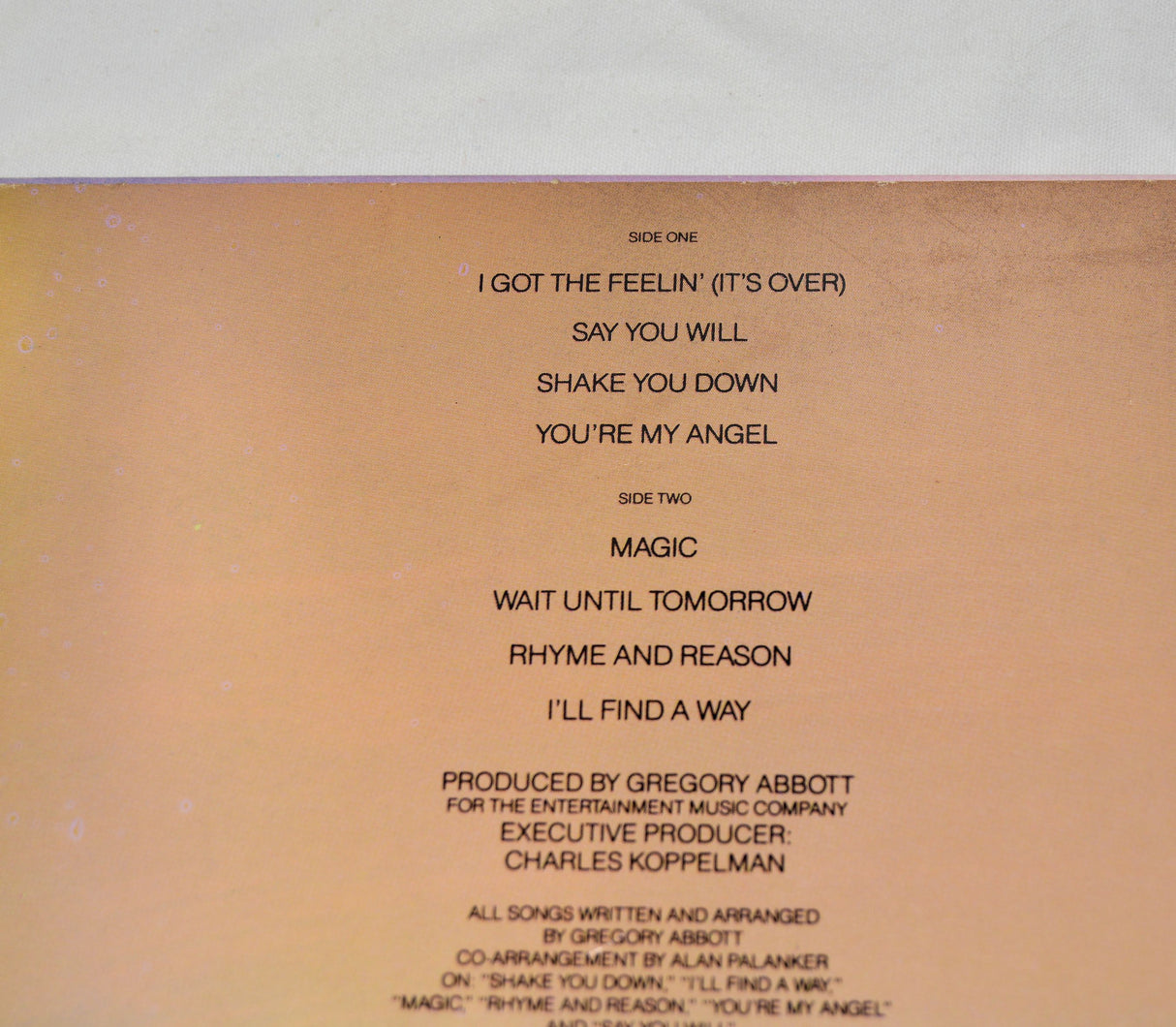 Abbott, Gregory - Shake You Down