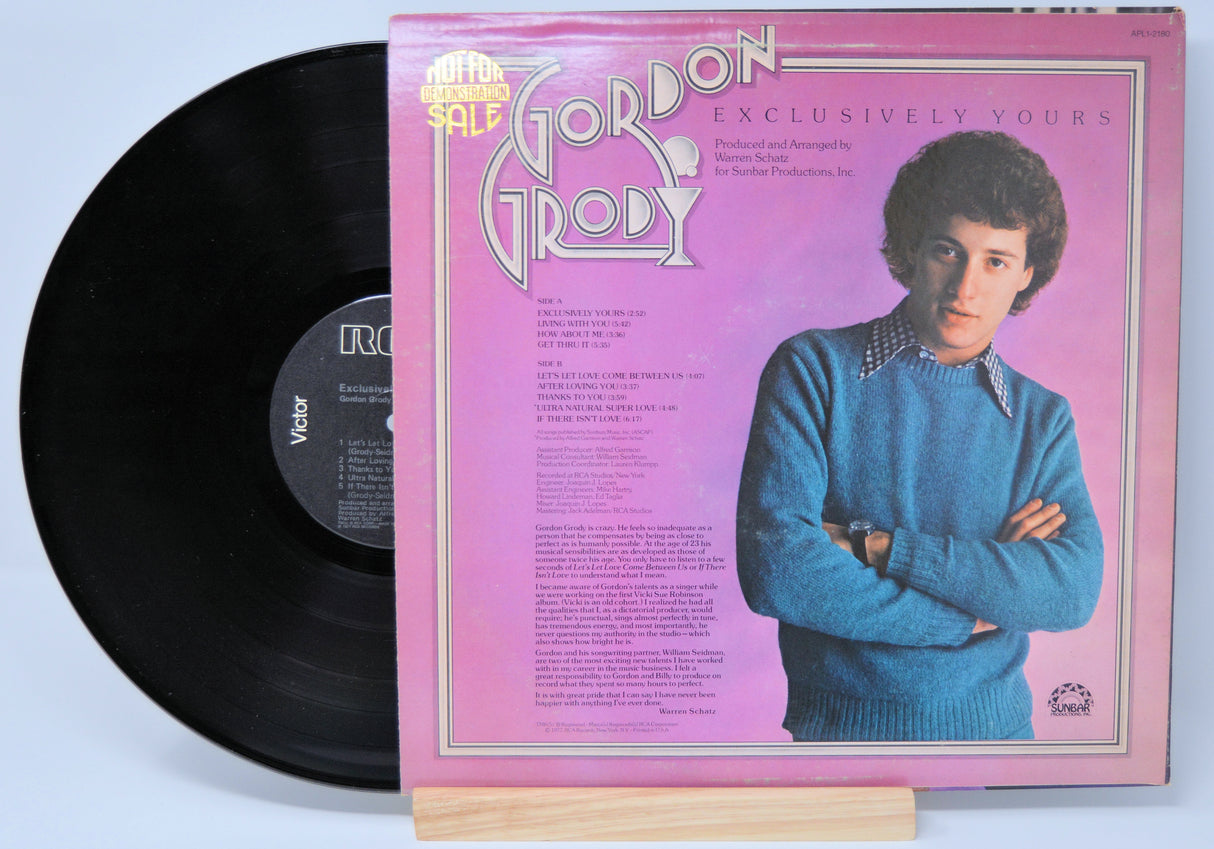 Grody, Gordon – Exclusively Yours