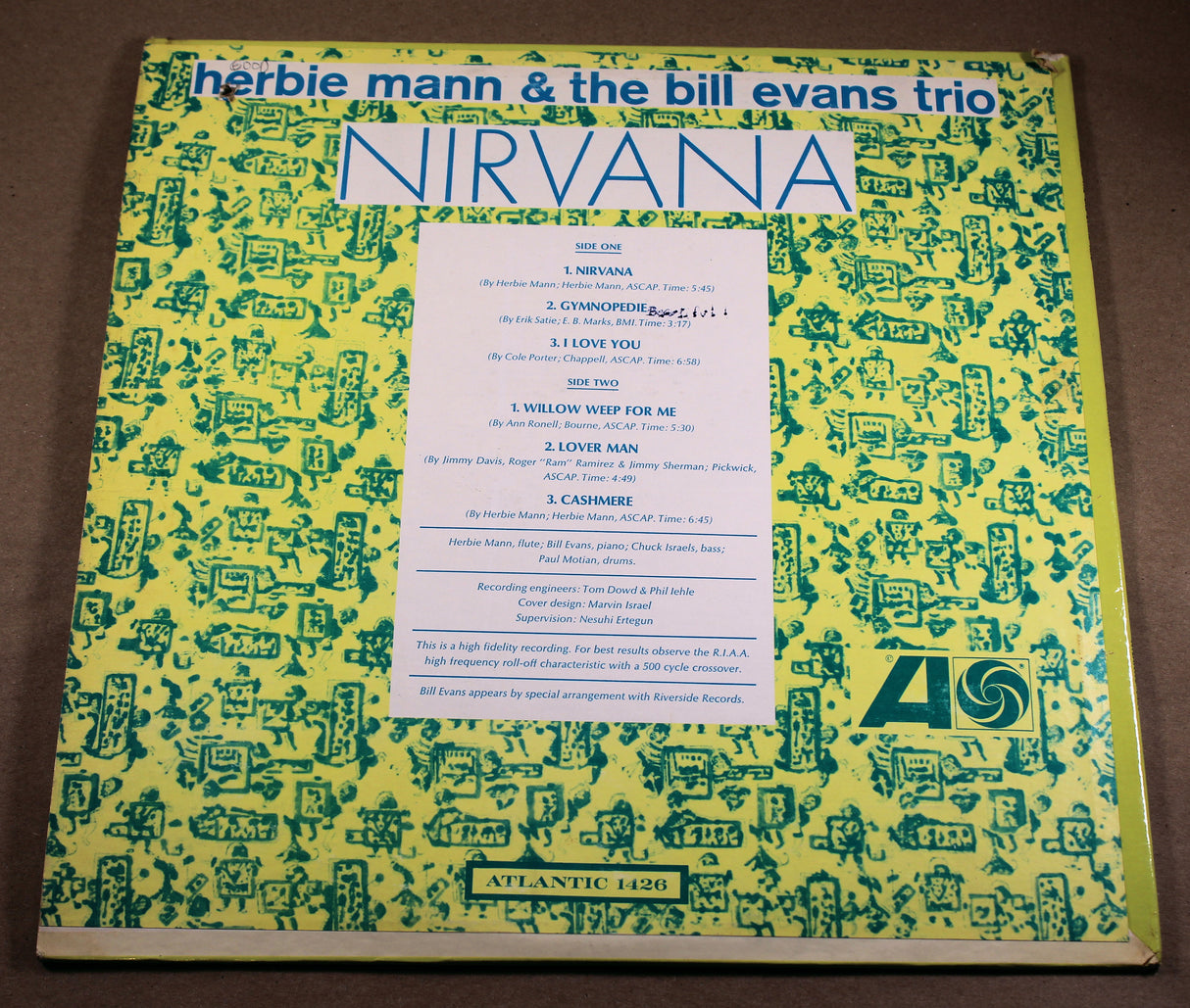 Evans / Mann - Nirvana