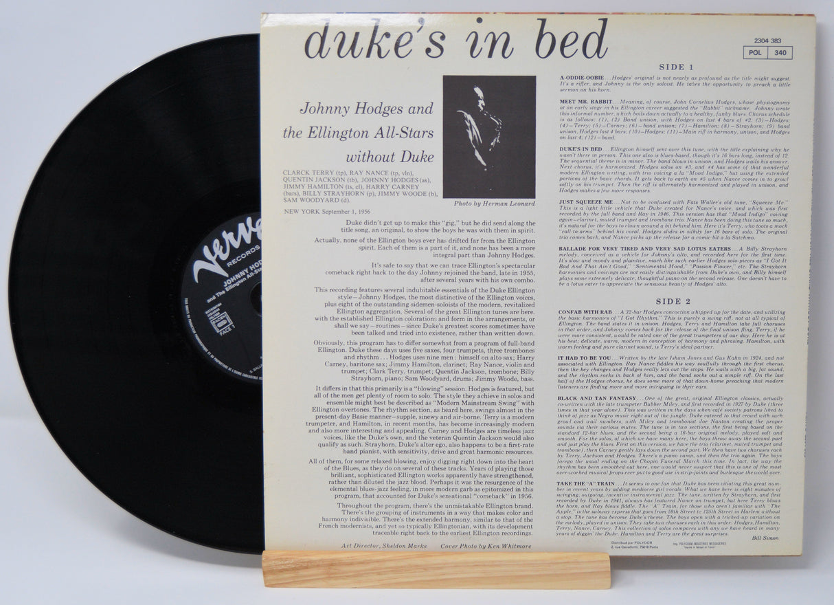 Hodges, Johnny - Duke's In Bed