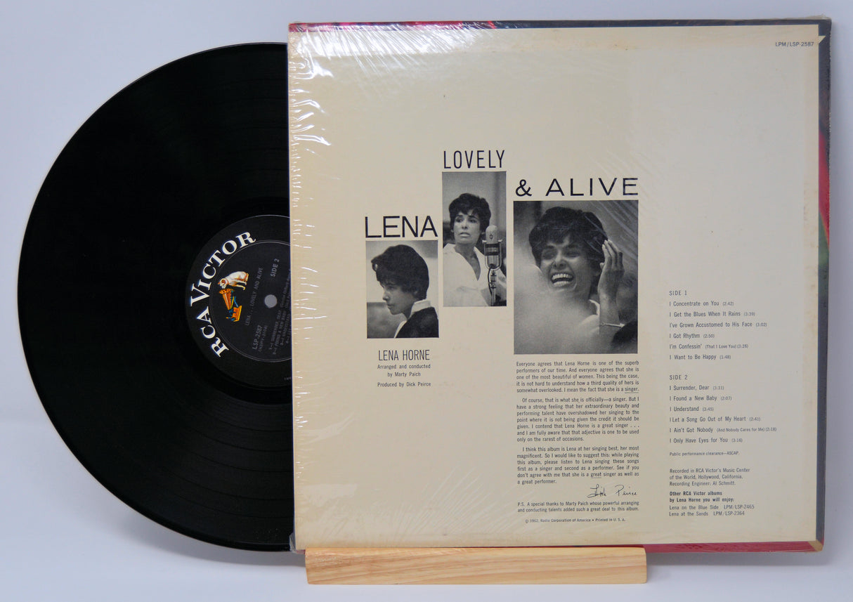 Horne, Lena - Lovely And Alive