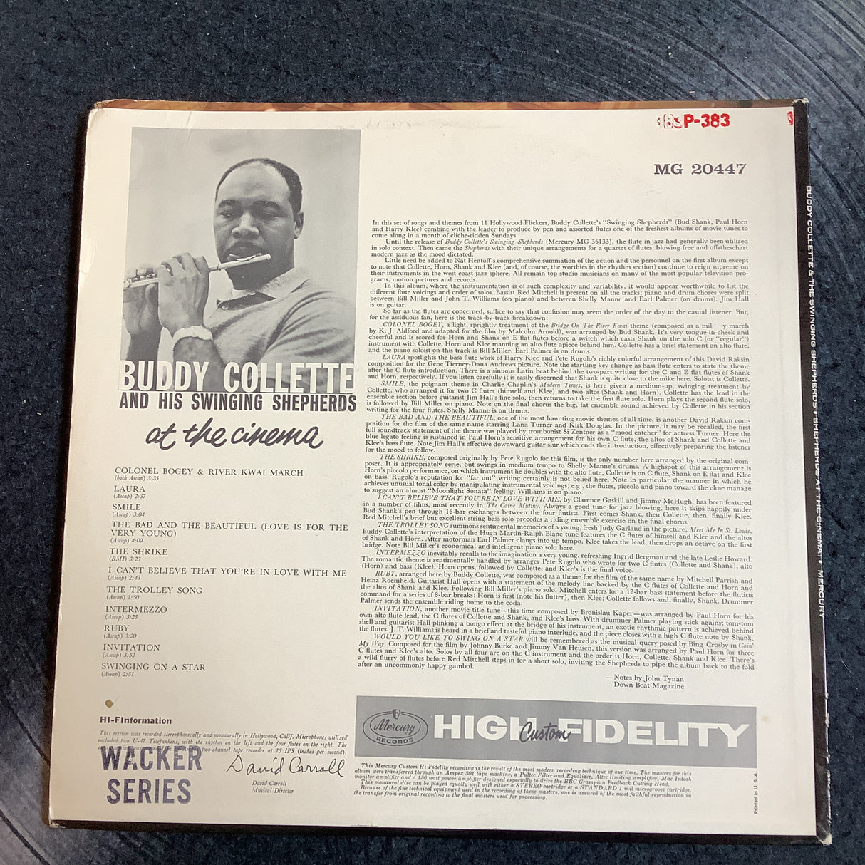 Collette, Buddy - At The Cinema!