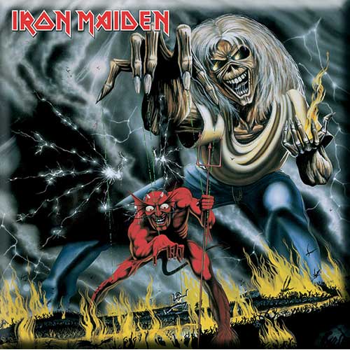 Iron Maiden - Number Magnet