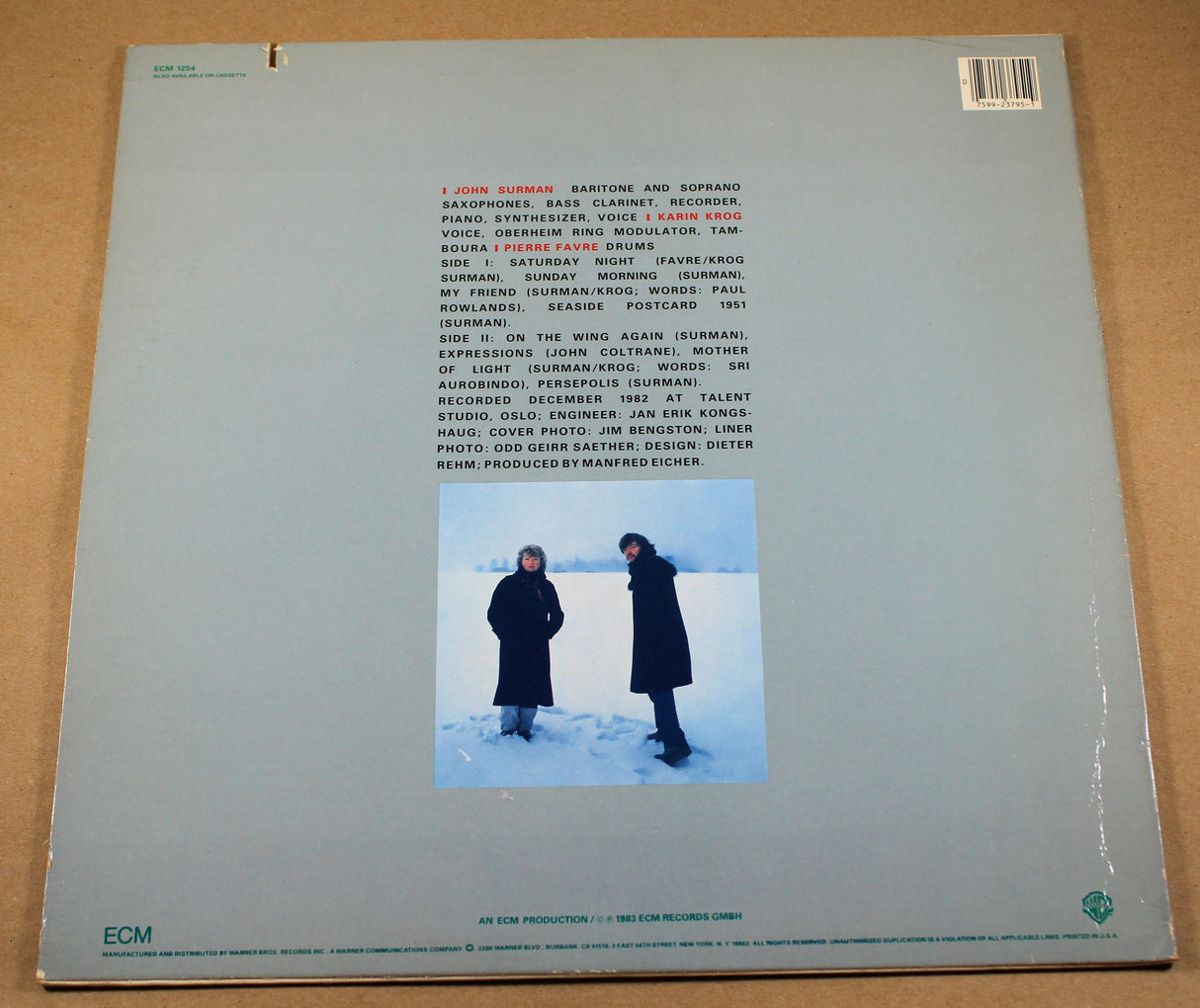Surman, John - Such Winters Of Memory