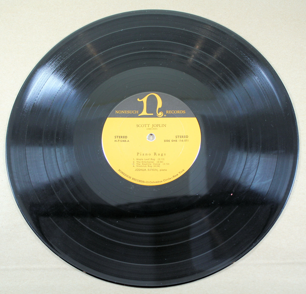 Rifkin, Joshua - Piano Rags By Scott Joplin