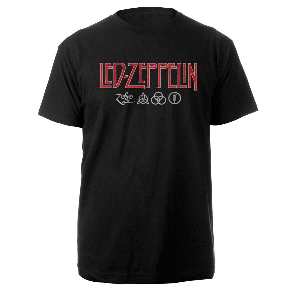 Led Zeppelin - Logo Y Symbols (L)