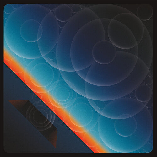 Limited clear blue colored vinyl LP pressing of The Mars Volta's album 'Noctourniquet' with a stylized abstract design on the cover.