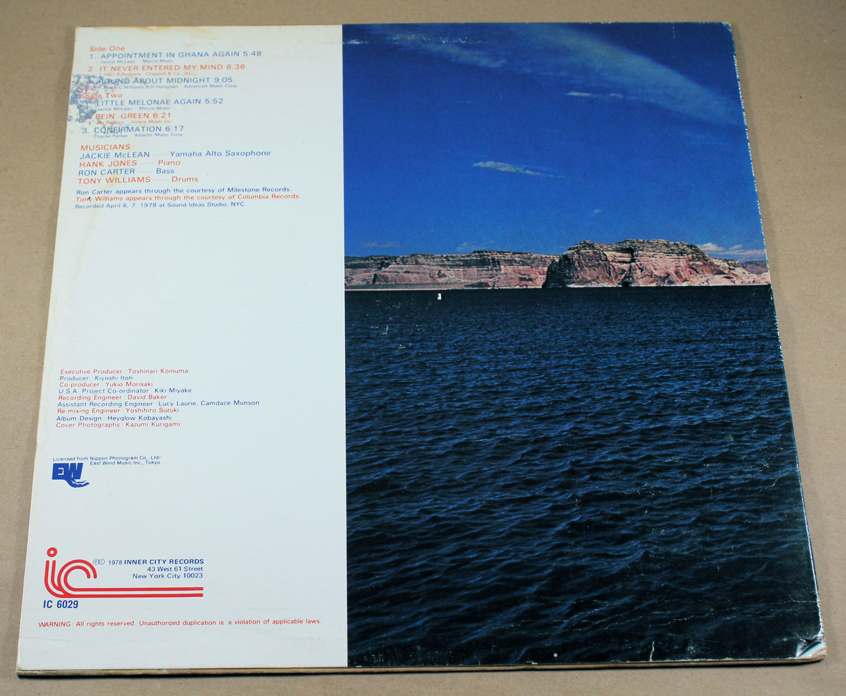 McLean, Jackie - New Wine In Old Bottles