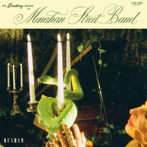Album cover featuring a person with candles on their head, creating a mystical and artistic atmosphere.