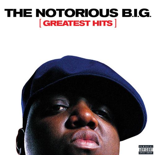 The cover art features a black and white image of the Notorious B.I.