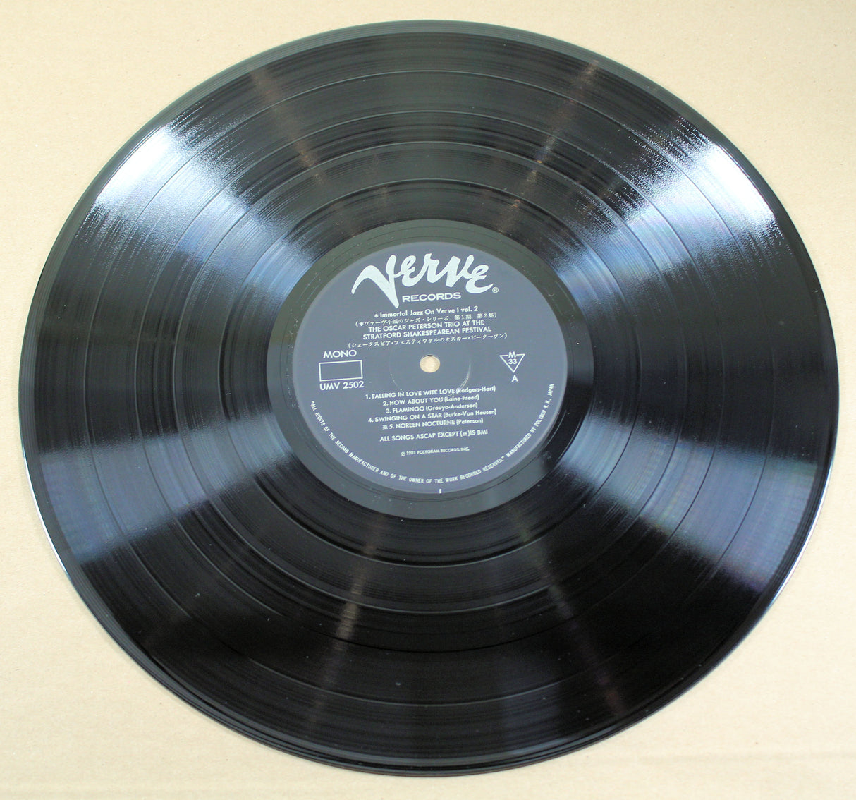 Peterson, Oscar - At The Stratford Shakespearean Festival