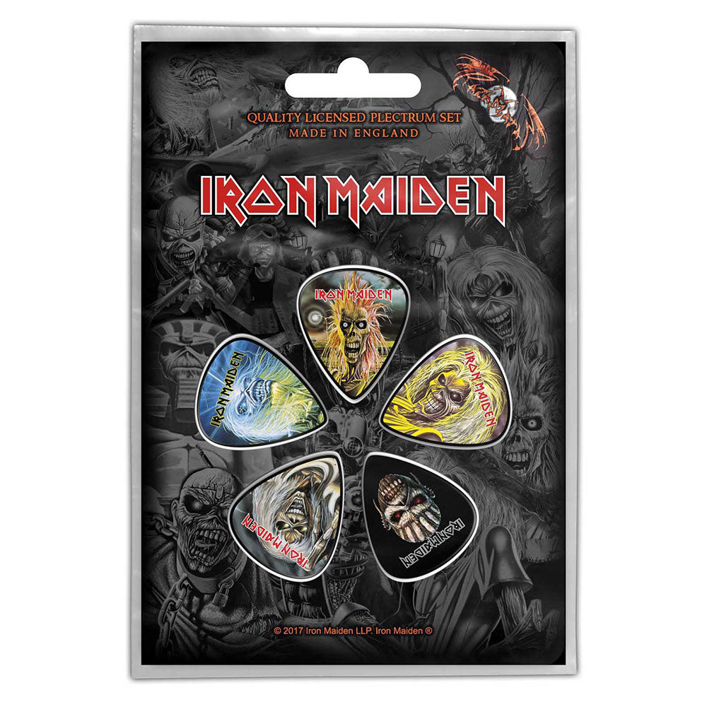 Iron Maiden - Faces Plectrum Pack