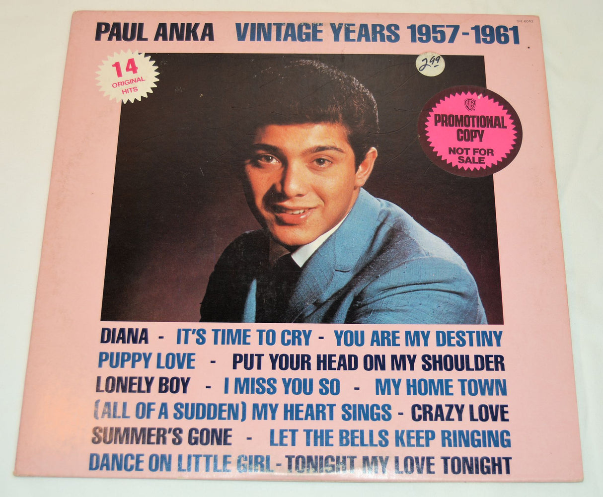Anka, Paul - Vintage Years 1957-1961