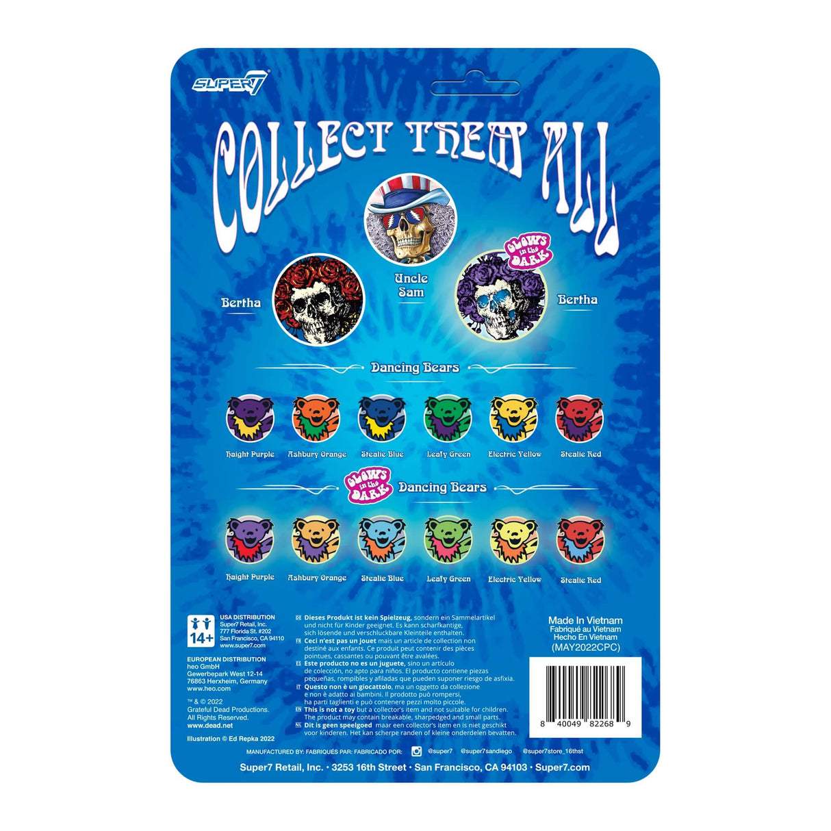 Grateful Dead - ReAction Figure - Uncle Sam