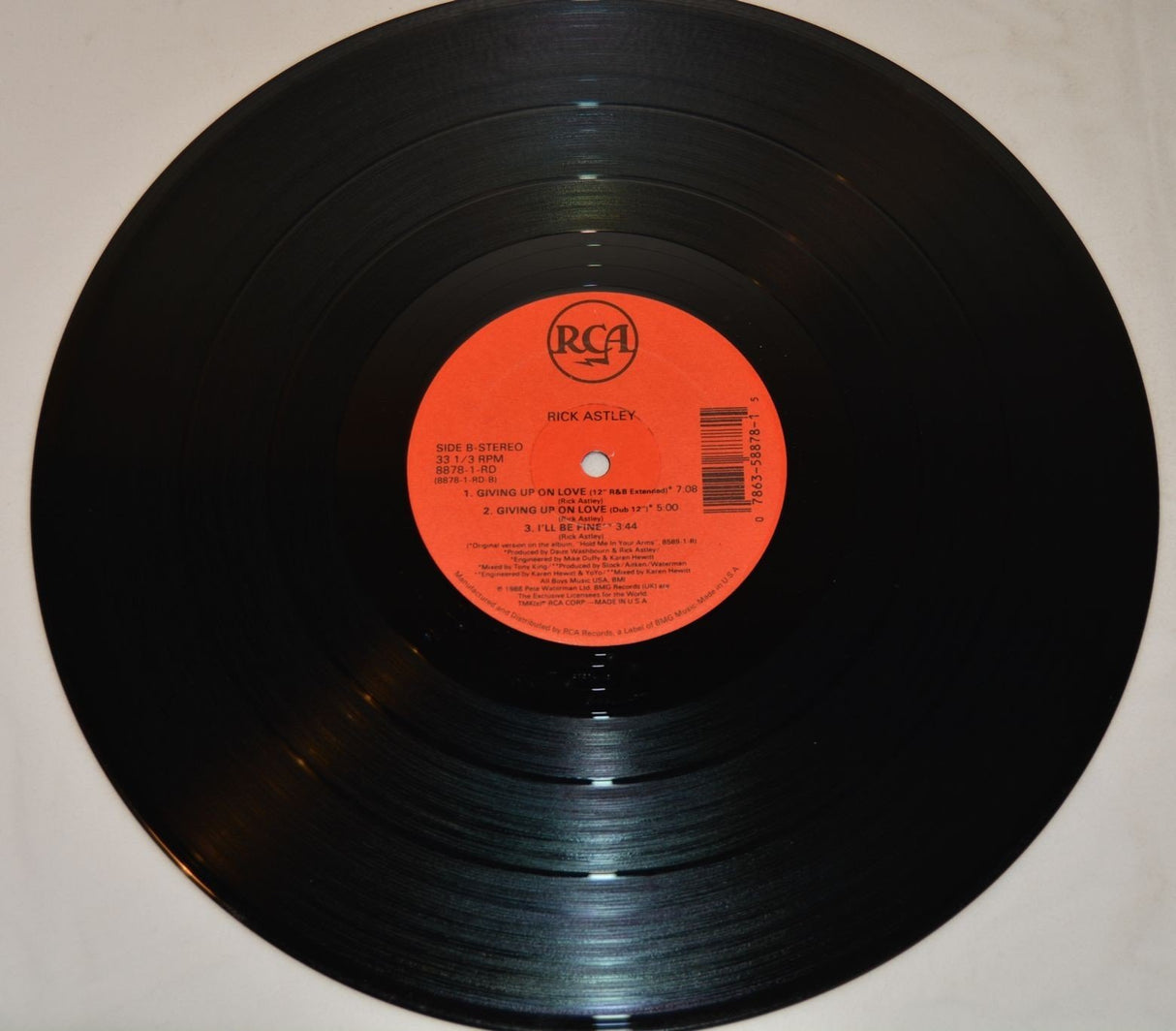 Astley, Rick - Giving Up On Love