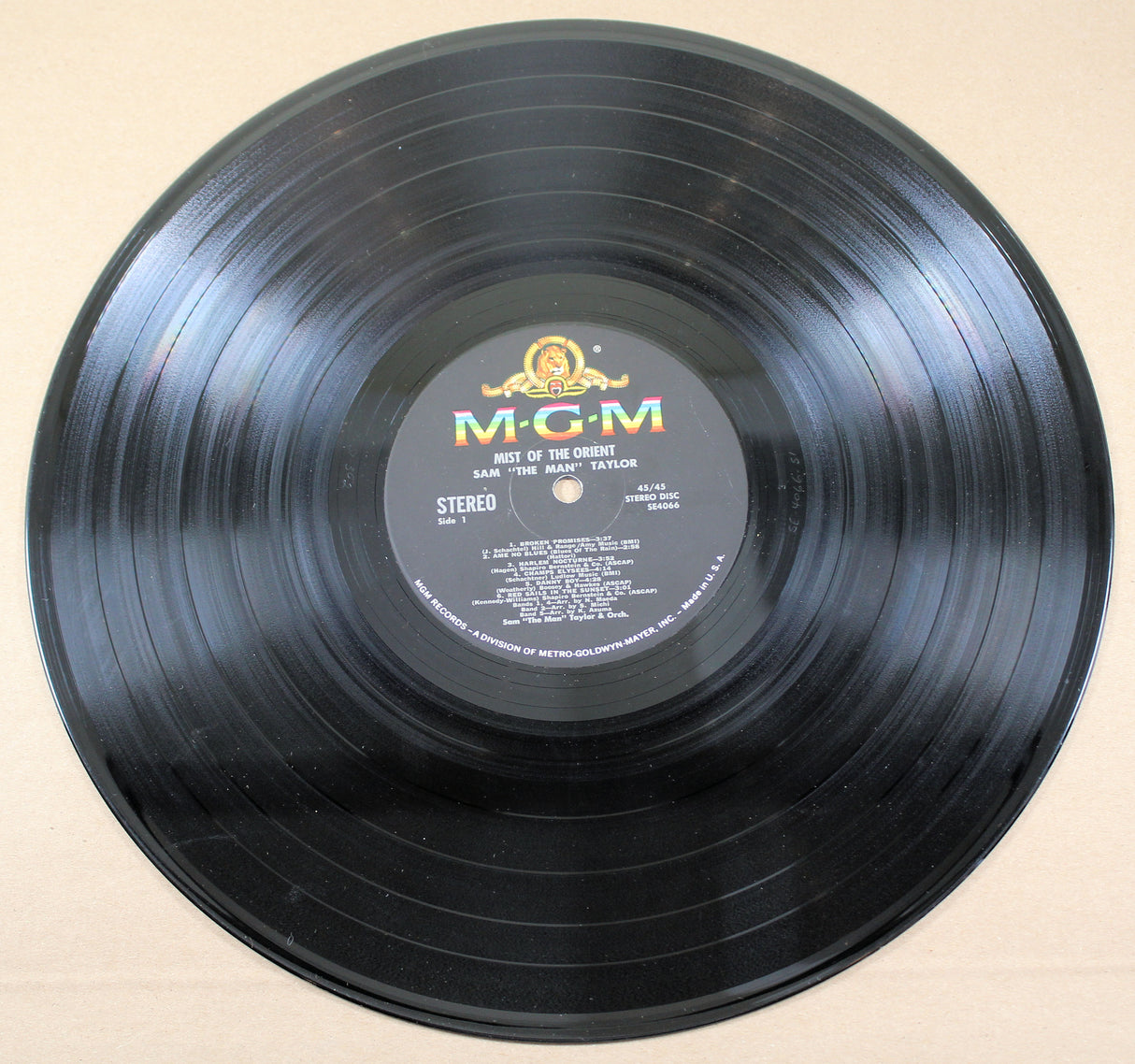 Taylor, Sam - Mist Of The Orient