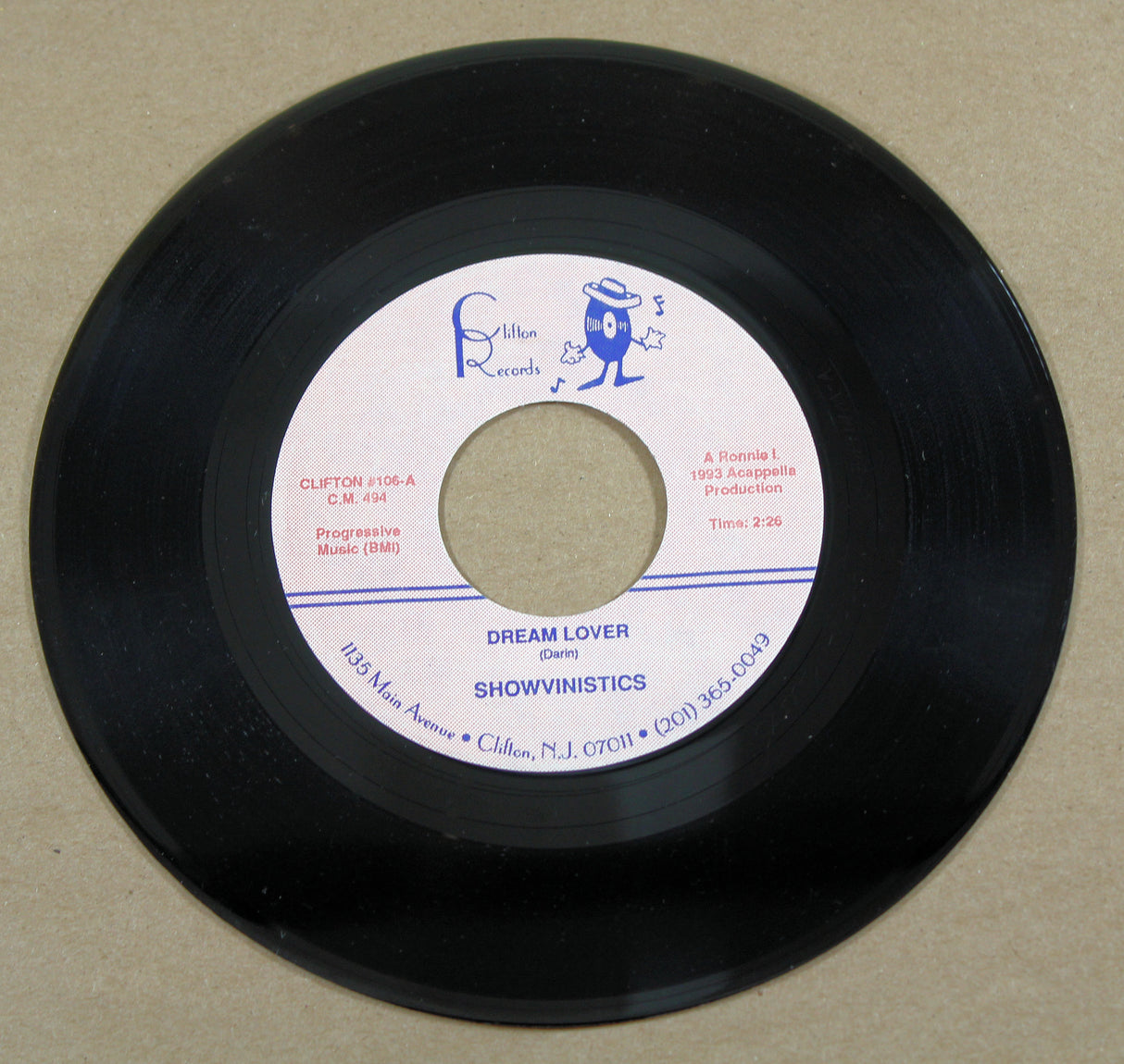 Showvinistics, The - Dream Lover/I Go To Pieces