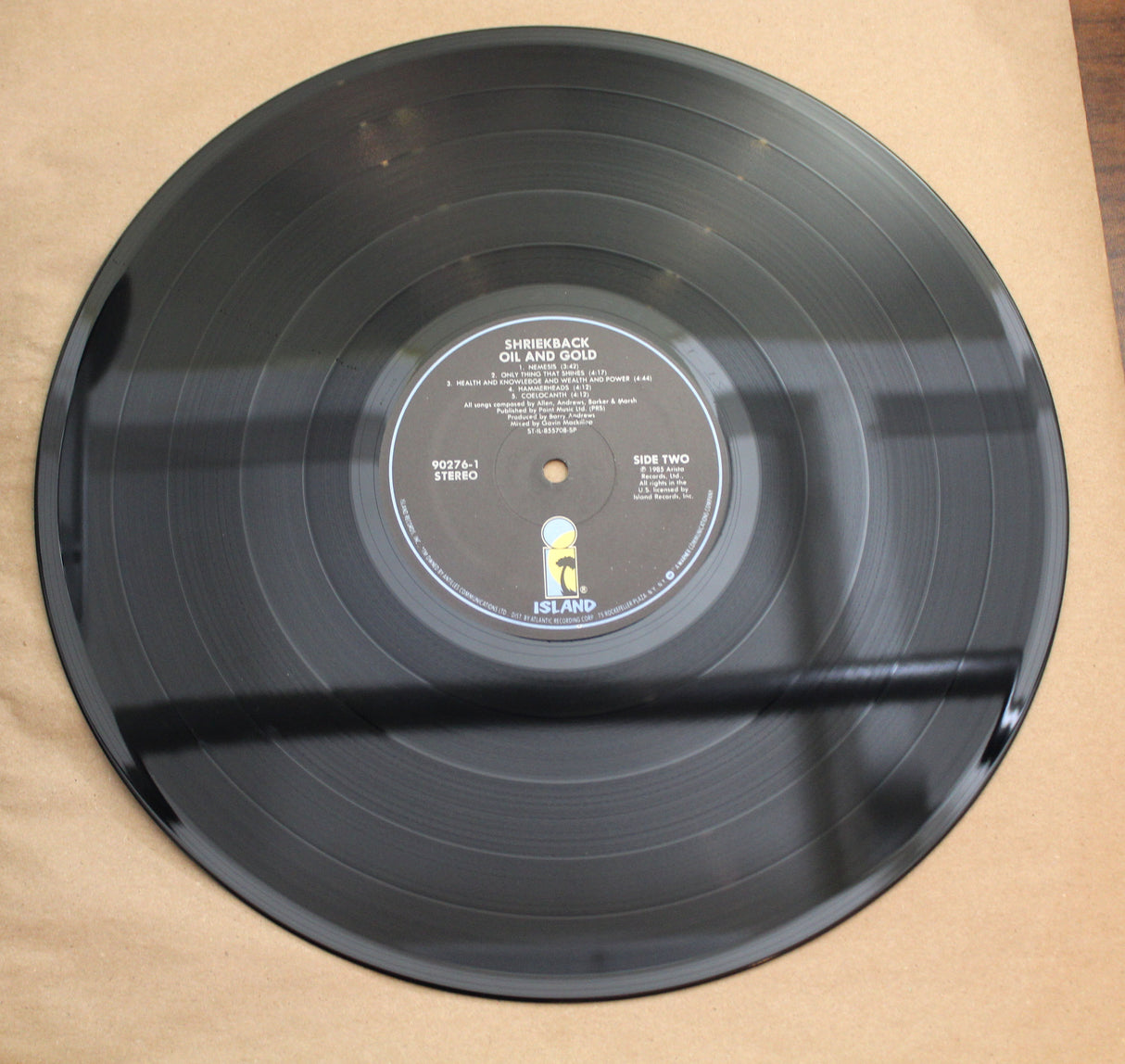 Shriekback – Oil And Gold