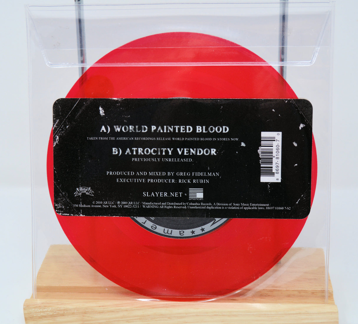Slayer – World Painted Blood / Atrocity Vendor